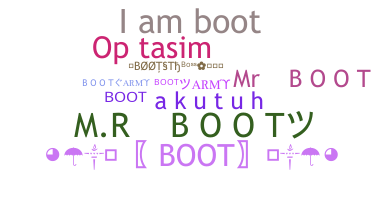 उपनाम - Boot