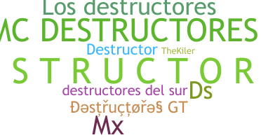 उपनाम - Destructores