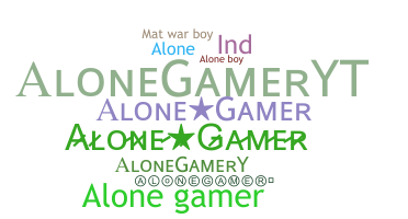 उपनाम - alonegamer