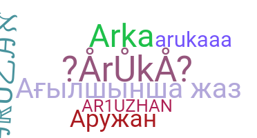 उपनाम - Aruzhan