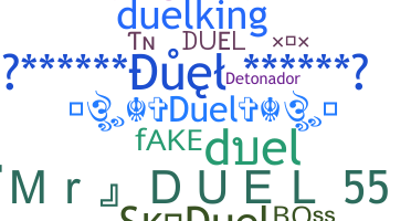 उपनाम - duel