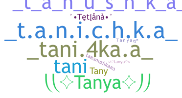 उपनाम - Tanya