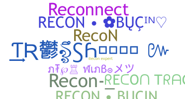 उपनाम - Recon