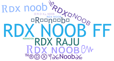 उपनाम - RDXnoob