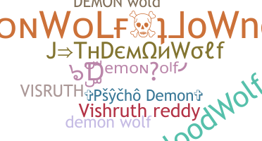 उपनाम - DemonWolf