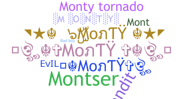 उपनाम - Monty