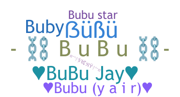 उपनाम - bubu