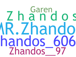 उपनाम - Zhandos