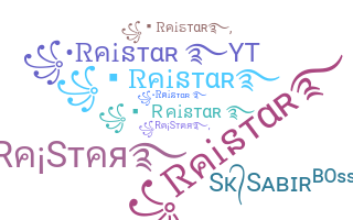 उपनाम - Raistar
