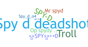 उपनाम - Spyd