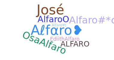 उपनाम - Alfaro