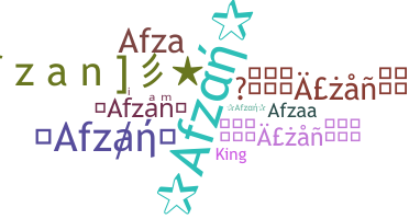 उपनाम - Afzan