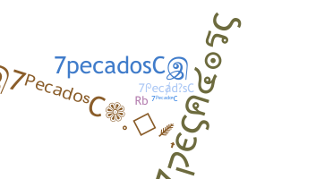 उपनाम - 7PecadosC